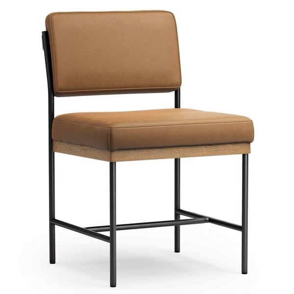Leather Dining Krzeslo, Maestro Camel, Set of 2 by Four Hands