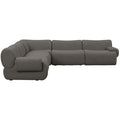 5 Piece Modular Sectional, Grey