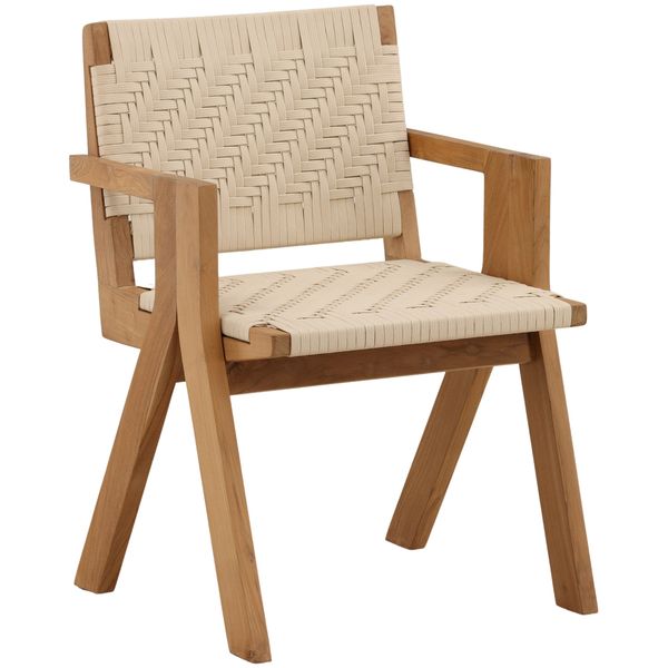 Outdoor Dining Krzeslo, Cream , Set of 2