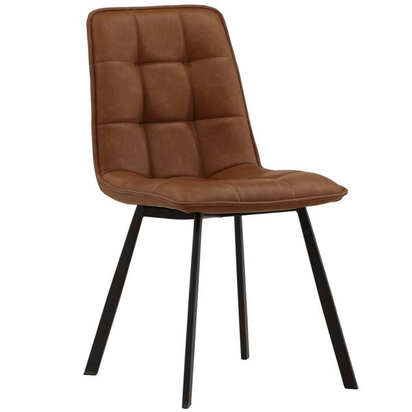 Dining Krzeslo, Brown, Set of 2