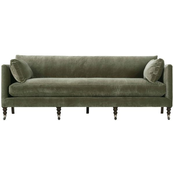 QS Sofa, Antiqued Moss